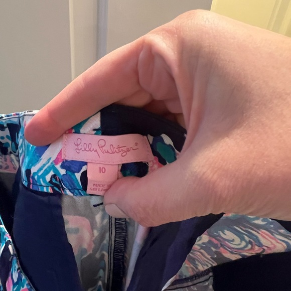 Lilly Pulitzer pants size 10 - Picture 4 of 4